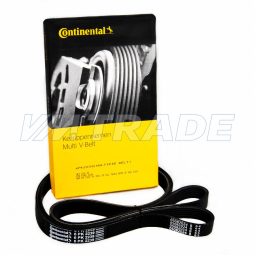 Ремень 2239 6PK CHRYSLER, DODGE, FORD, HYUNDAI, KIA, JEEP, TOYOTA, LEXUS, MAZDA, MERCEDES-BENZ, VAG