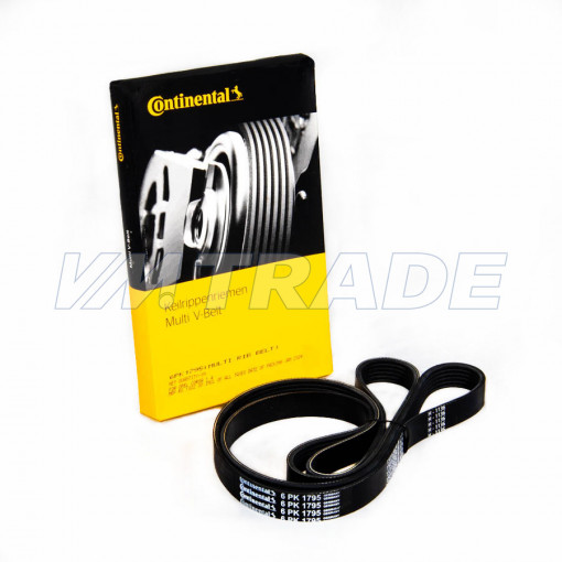 Ремень 1795 6РК BMW, FIAT, FORD, GENERAL MOTORS, MAZDA, MITSUBISHI, NISSAN, OPEL, RENAULT, VAG, VOLVO, VAUXHALL