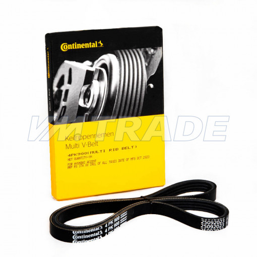 Ремень  900 4PK  CHRYSLER, CITROEN, FIAT, HYUNDAI, KIA, LEXUS, NISSAN, SUZUKI, TOYOTA, PEUGEOT