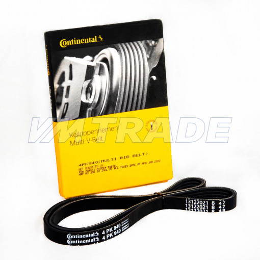 Ремень  940 4PK DODGE, FIAT, HYUNDAI, KIA, MITSUBISHI, NISSAN, SUZUKI, TOYOTA