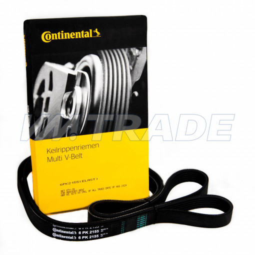 Ремень 2155 6PK CADILLAC, DAEWOO, FORD, MERCEDES-BENZ, SSANGYONG, SUBARU, VAG