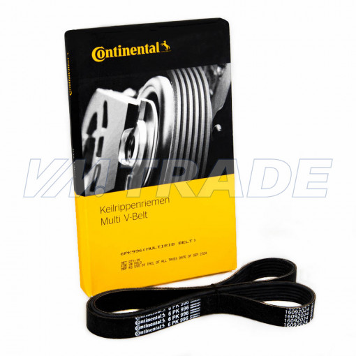 Ремень  996 6PK LADA Granta, Kalina-2 с AC, AUDI, CITROEN, FIAT, FORD, HONDA, MERCEDES-BENZ, PEUGEOT, SKODA, TOYOTA, VW