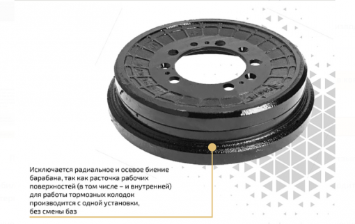 Барабан тормозной ГАЗ-2410, 31029, УАЗ-469, УАЗ-452