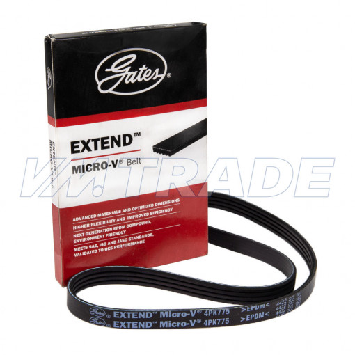 Ремень  775 4PK HONDA, HYUNDAI, KIA, MITSUBISHI, NISSAN, RENAULT, SUZUKI, TOYOTA