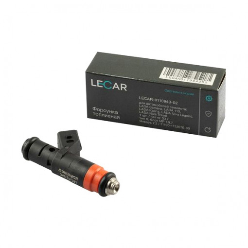 Форсунка топливная ВАЗ-2110-2115, 1118 V=1.6л. 8кл., ВАЗ-21214, 2123 V=1.7л. 8кл с контроллерами М 7.9.7 или Я 7.2