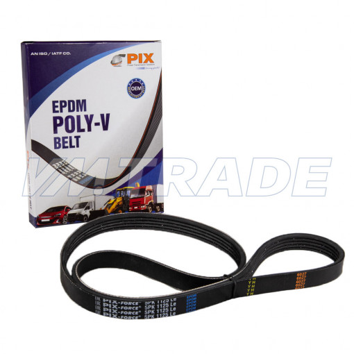 Ремень 1125 5PK AUDI, BMW, MITSUBISHI, NISSAN, TOYOTA, RENAULT, SUZUKI, OPEL, VOLVO, GM, MB, CITROËN, VAUXHALL