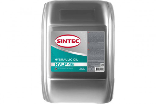 Масло гидравлическое Sintec Hydraulic HVLP-46 минеральное 20 л
