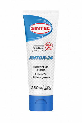 Смазка Литол -24 Sintec (ГОСТ)  0,25 кг