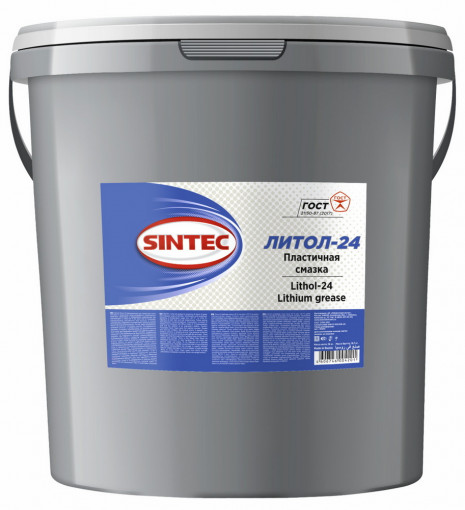 Смазка Литол -24 Sintec (ГОСТ) 18 кг