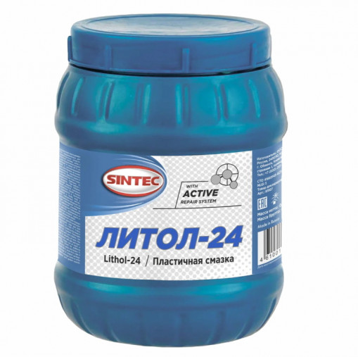 Смазка Литол -24 Sintec (СТО)  0,8 кг