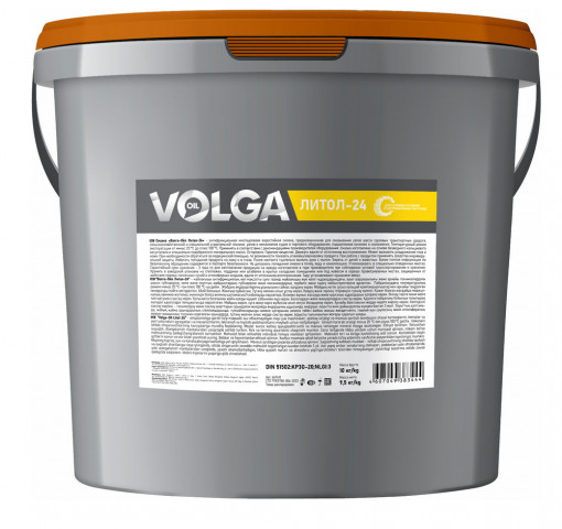 Смазка Литол -24 Волга-Ойл (СТО)  9,5 кг