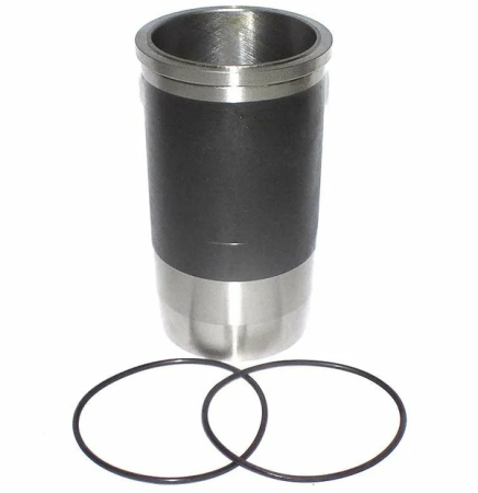 Гильза цилиндра Валдай, ГАЗ-3309, ПАЗ, МТЗ, МАЗ, ЗИЛ дв.ММЗ-245, АМКОДОР, ГОМСЕЛЬМАШ, НЗТТМ, FAW (гильза 1шт, уп.кольцо 2шт)