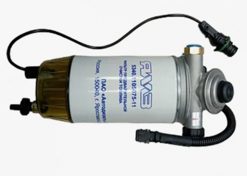 Фильтр топливный ЯМЗ-534 грубой очистки с подогревом и датчиком воды "Оригинал"