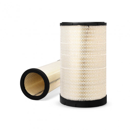 Фильтр воздушный HIGER KLQ 6129 Q, SHACMAN X3000/M3000, SHAANXI (к-т 2 шт)