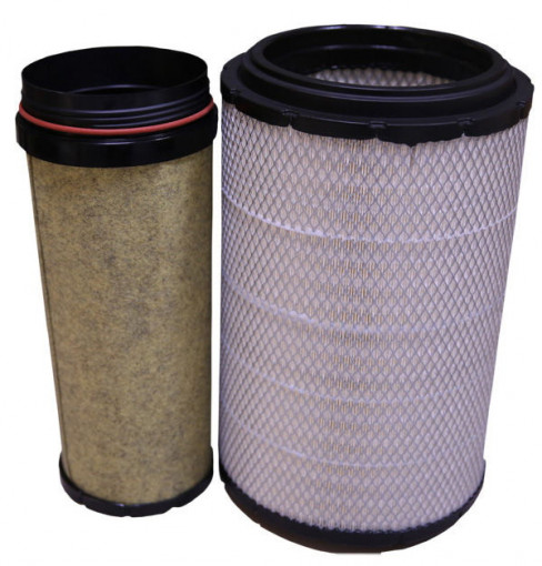 Фильтр воздушный HOWO A7, SHACMAN X3000, SHAANXI, FAW J6 (к-т 2 шт)