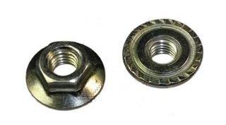 Гайка М 6 с зубчатым буртиком ВАЗ, ГАЗ, УАЗ и др.