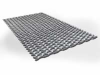 Лист с  просечкой 6мм 1200х2500х3 шаг 9мм