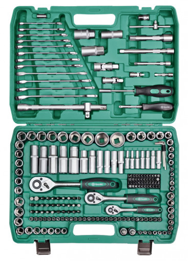 Набор инструмента 216 предметов, 1/2", 1/4" "МАСТЕР"