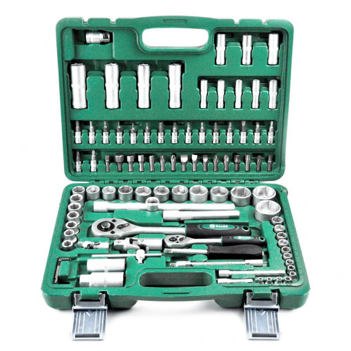 Набор инструмента 94 предметов, 1/2", 1/4" "МАСТЕР"