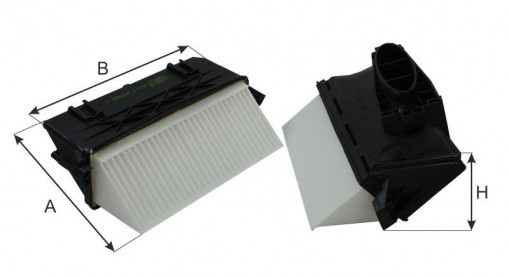 Фильтр воздушный MERCEDES-BENZ (2шт к-т)