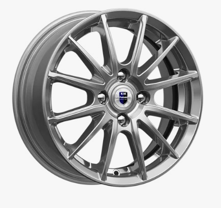 Диск колеса литой R14х5,5J, PCD 4x100, ET40, DIA54,1 "Дарк платинум (КС960-03) "
