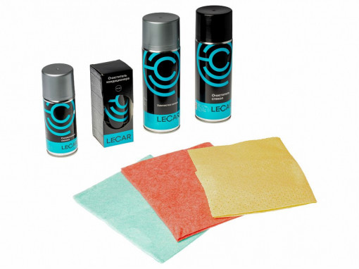 Набор автохимии LECAR по уходу за салоном