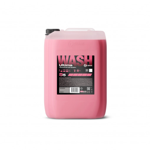 Автошампунь GRASS Ultima Wash для б/контакт мойки 24.5кг розовый