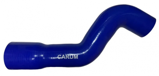 Патрубок интеркулера Газель NEXT дв. Cummins 2,8 Евро-5 (силикон) гнутый, от двигателя к охладителю